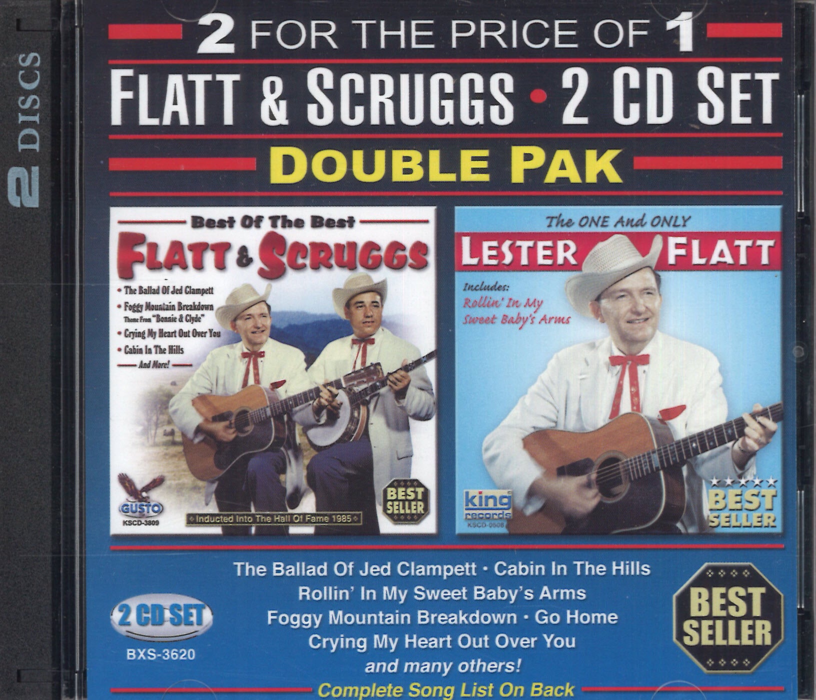 Flatt & Scruggs Flatt & Scruggs: 2 CD Set