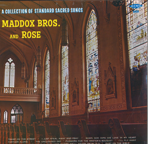 Maddox Bros & Rose A Collection Of Standard Sacred Songs LP