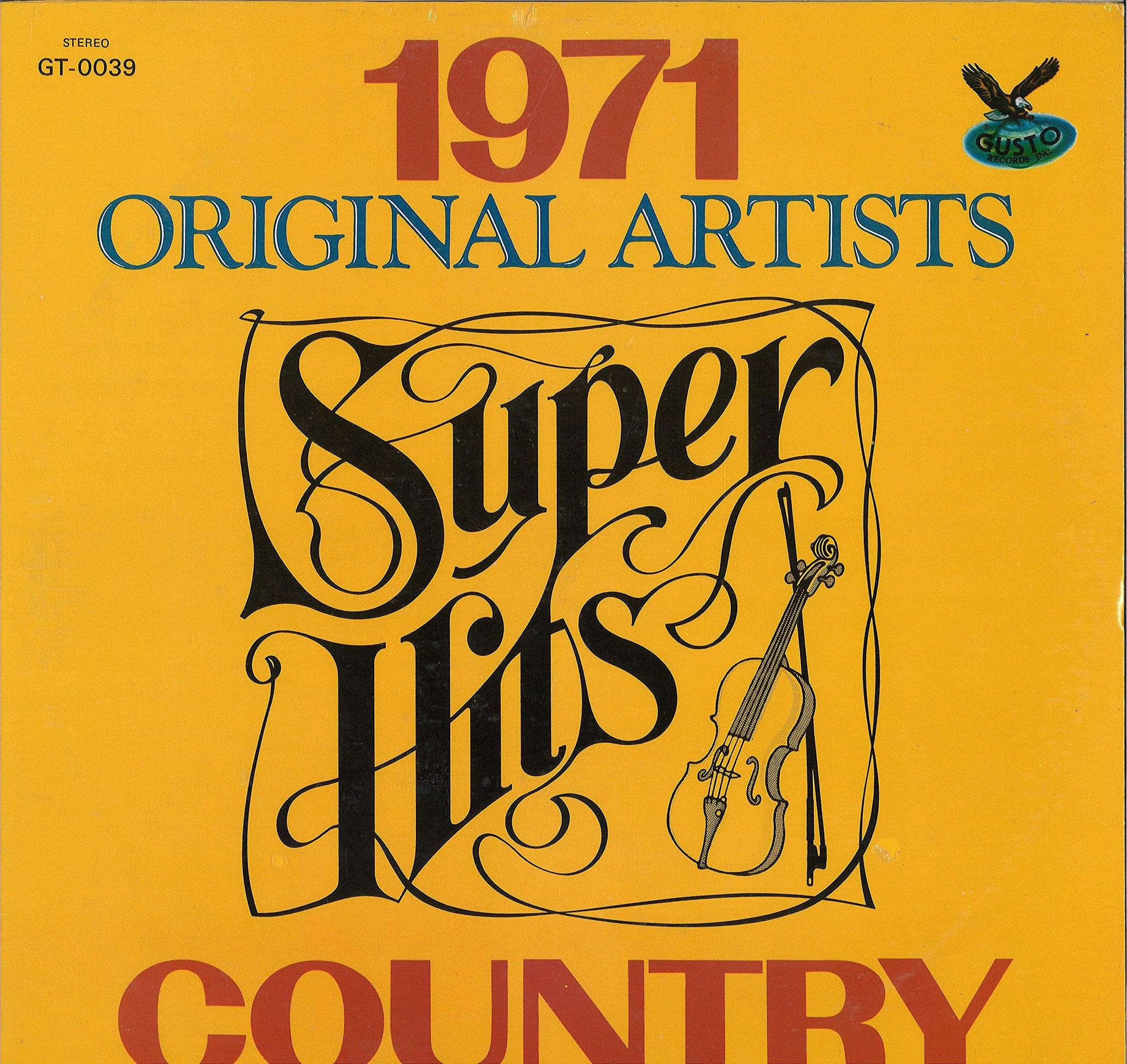 Various Artists Super Hits: 1971 Country
