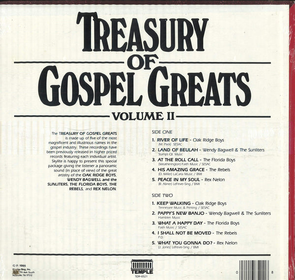 Various Artists Treasury of Gospel Greats Volume II