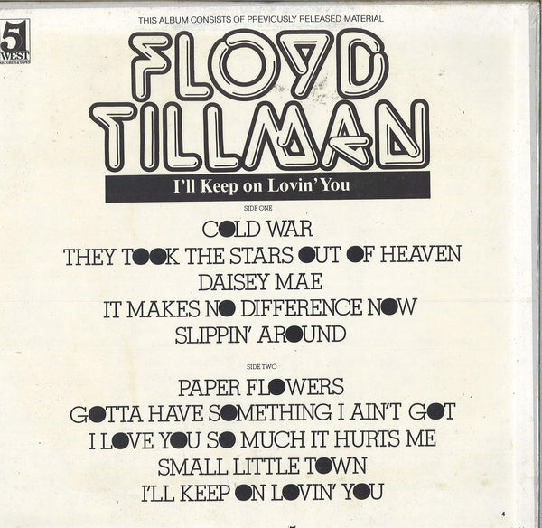 Floyd Tillman I'll Keep On Lovin' You