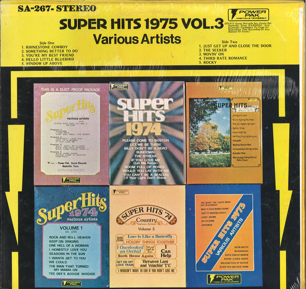 Various Artists Super Hits 1975 Vol. 3