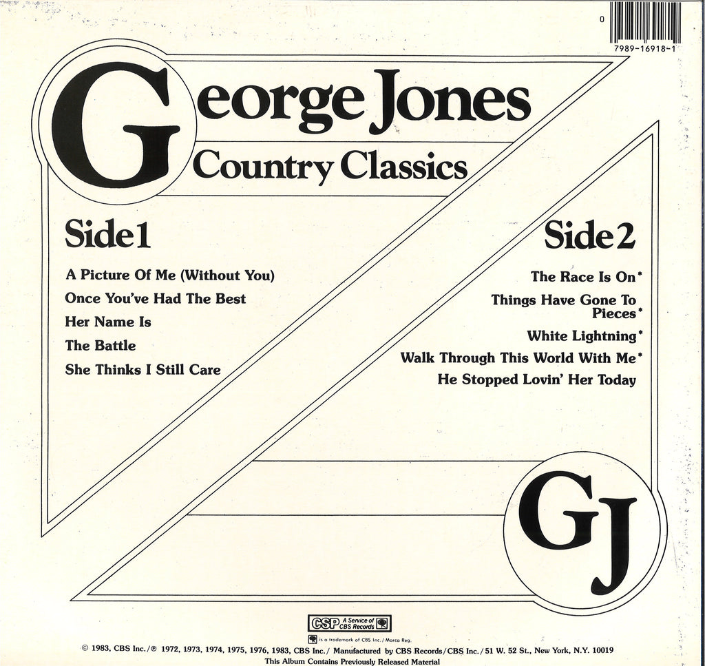 George Jones Country Classics – Country Music USA