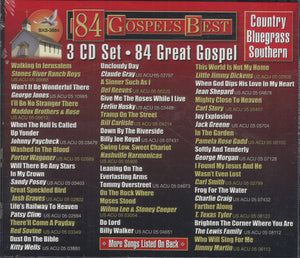 Various Artists 3 CD Set: 84 Great Gospel