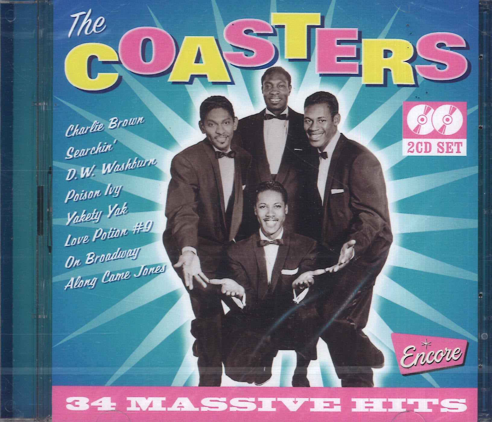 The Coasters 2 CD: 34 Massive Hits