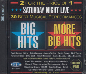 Various Artists 2 CD: Saturday Night Live 30 Best Musical Performances