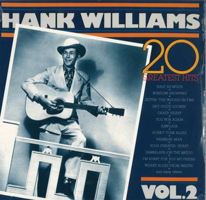 Hank Williams 20 Greatest Hits Vol. 2