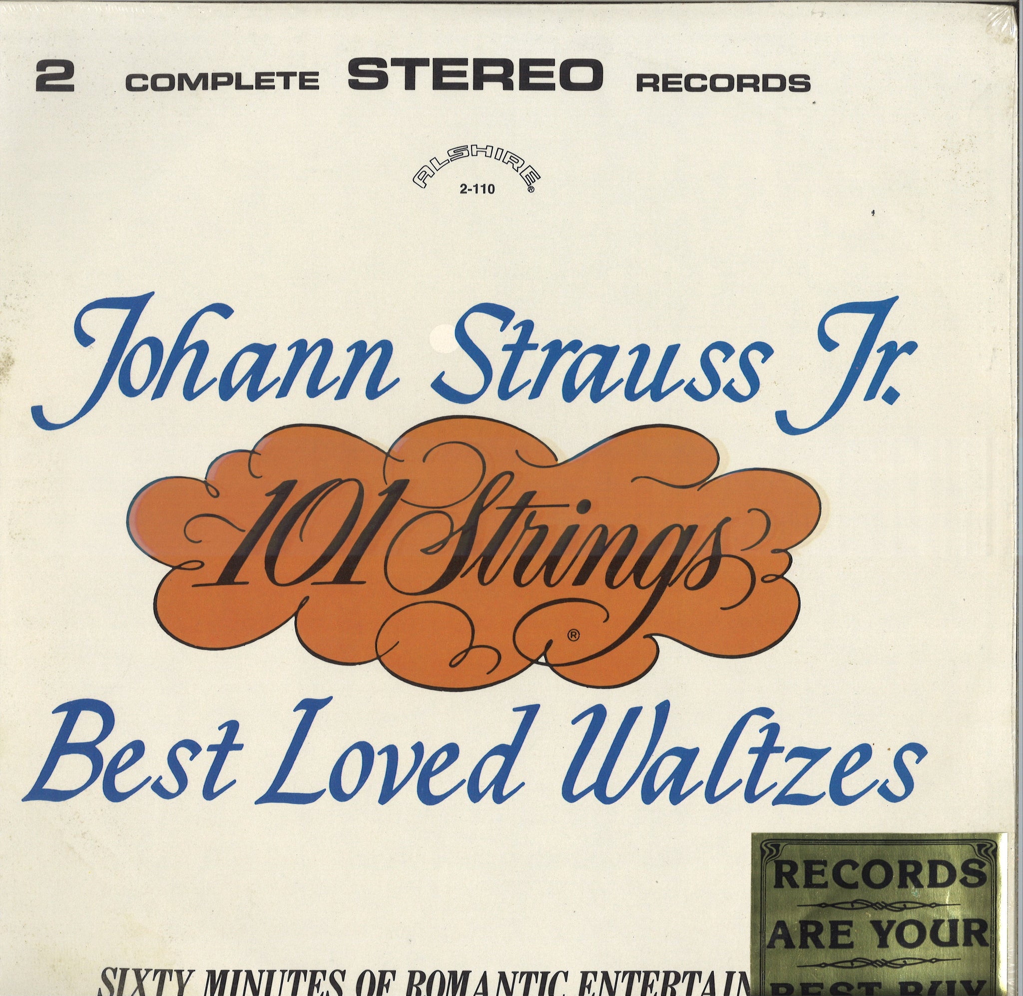 101 Strings Orchestra Johann Strauss Jr. Best Loved Waltzes