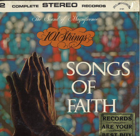 101 Strings Orchestra Songs Of Faith & Songs For Inspiration and Meditation: 2 LP Set