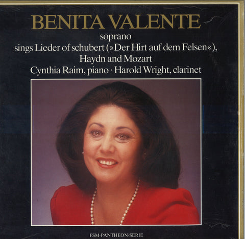 Benita Valente Sings Lieder of Schubert, Haydn and Mozart