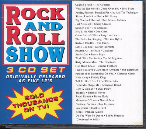 Various Artists Rock And Roll Show: 3 CD Set