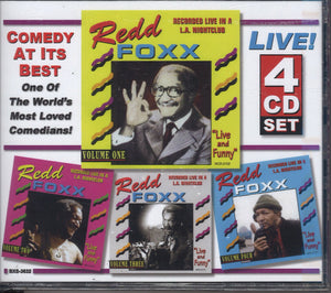 Redd Foxx Live!: 4 CD Set