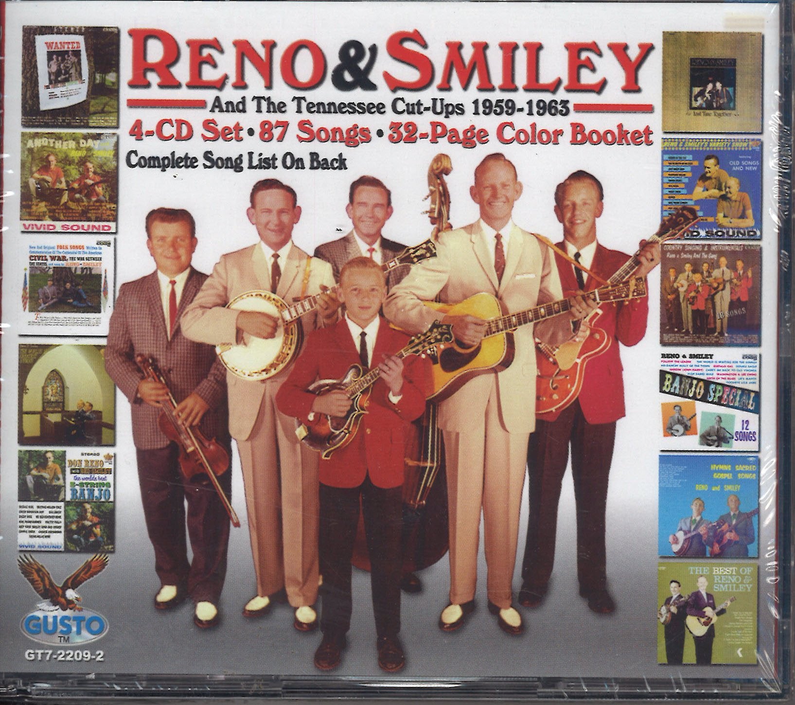 Reno & Smiley And The Tennessee Cut Ups 1959-1963: 4 CD Set