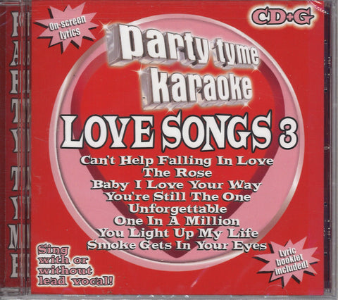 Party Tyme Karaoke Love Songs 3