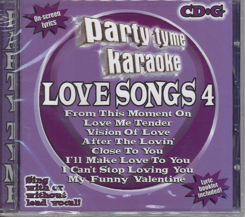 Party Tyme Karaoke Love Songs 4
