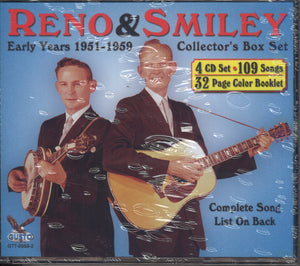 Reno & Smiley Early Years 1951-1959: 4 CD Set