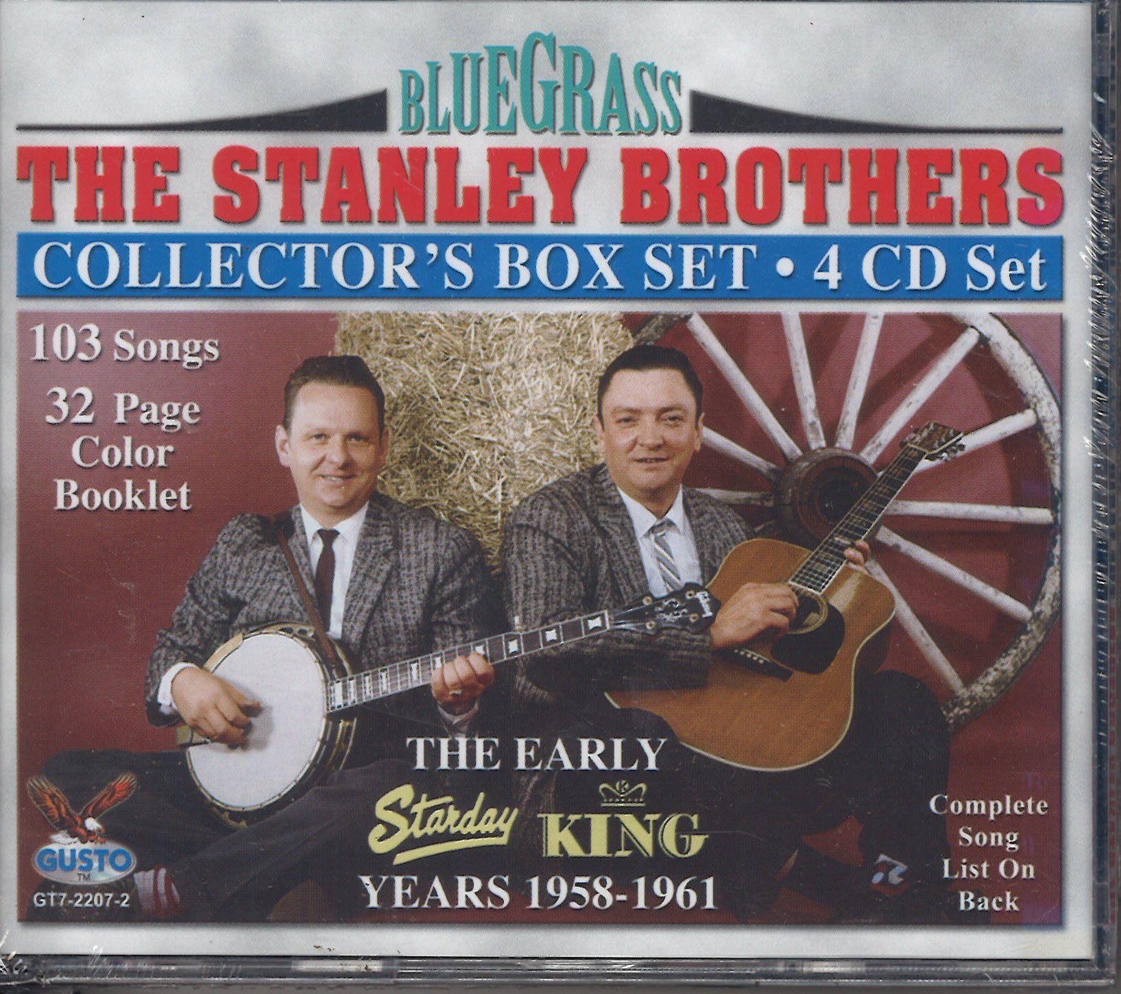The Stanley Brothers The Early Starday King Years 1958-1961 Collector's Edition: 4 CD Set