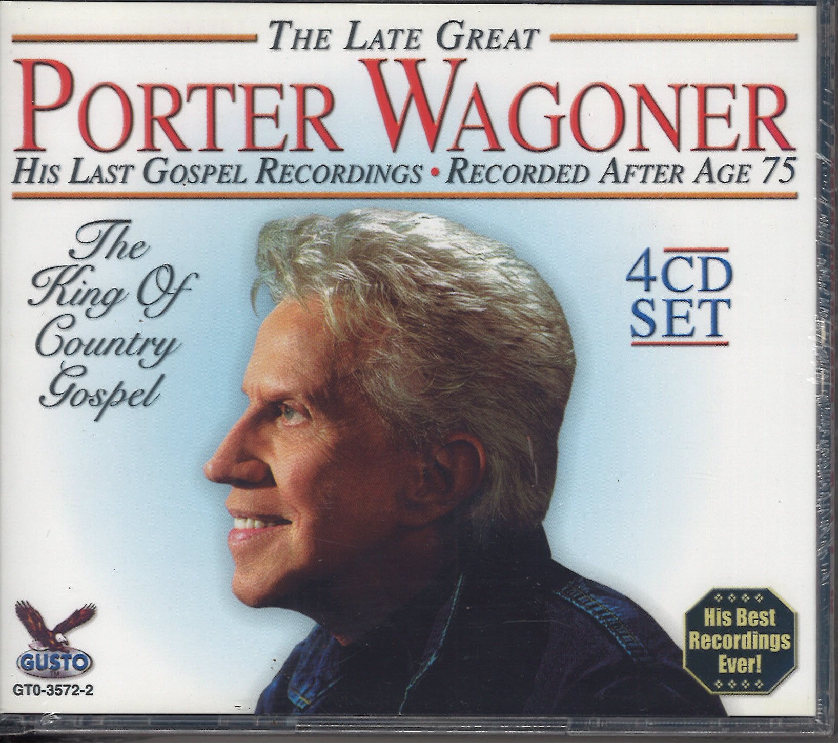 Porter Wagoner His Last Gospel Recordings: 4 CD Set