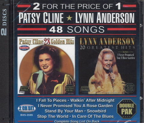 Patsy Cline & Lynn Anderson: 2 CD Set