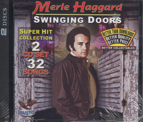 Merle Haggard Swinging Doors: 2 CD Set