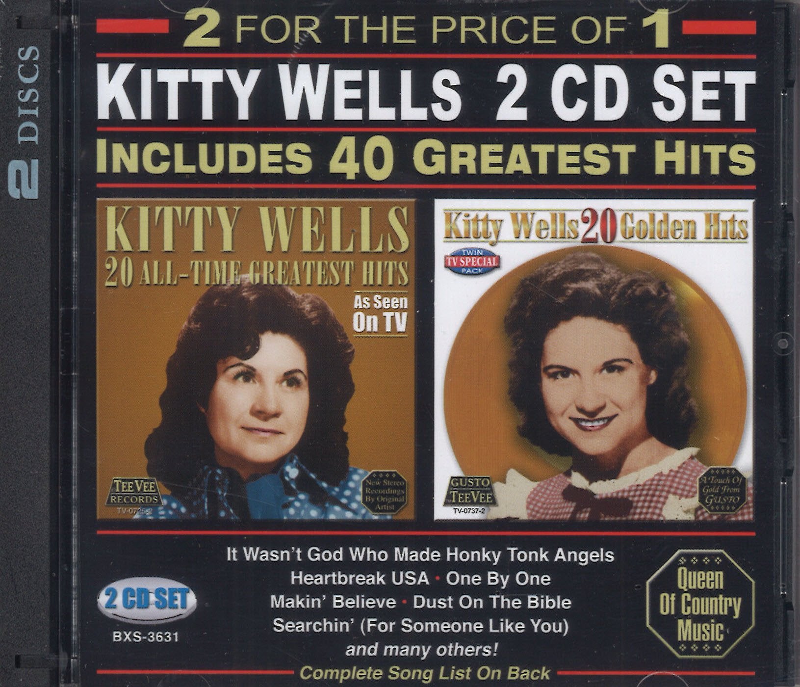 Kitty Wells: 2 CD Set