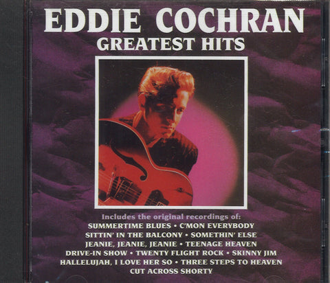 Eddie Cochran Greatest Hits