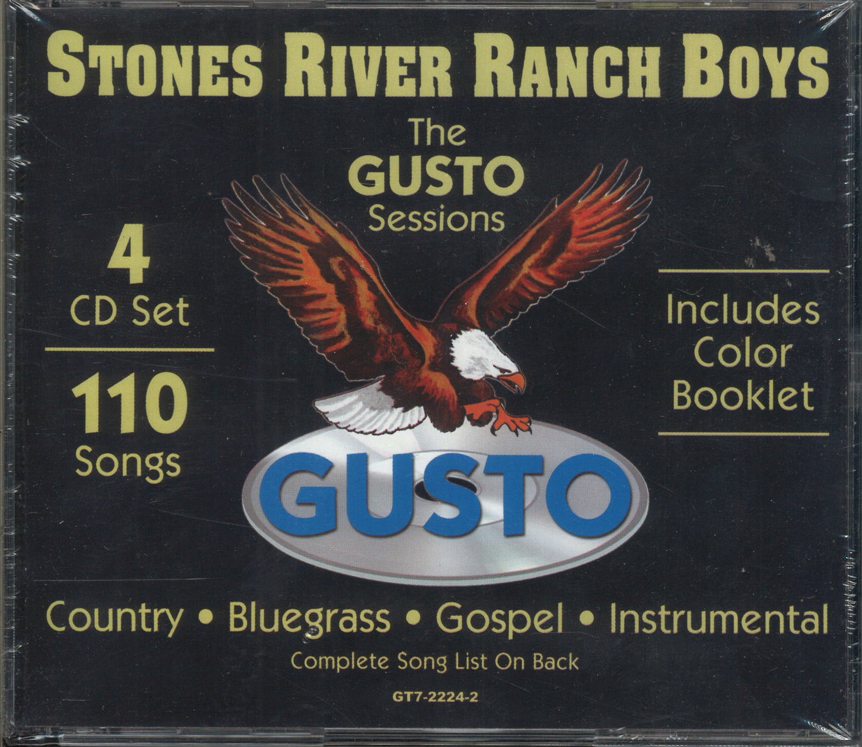 Stones River Ranch Boys The Gusto Sessions: 4 CD Set
