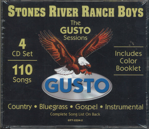 Stones River Ranch Boys The Gusto Sessions: 4 CD Set