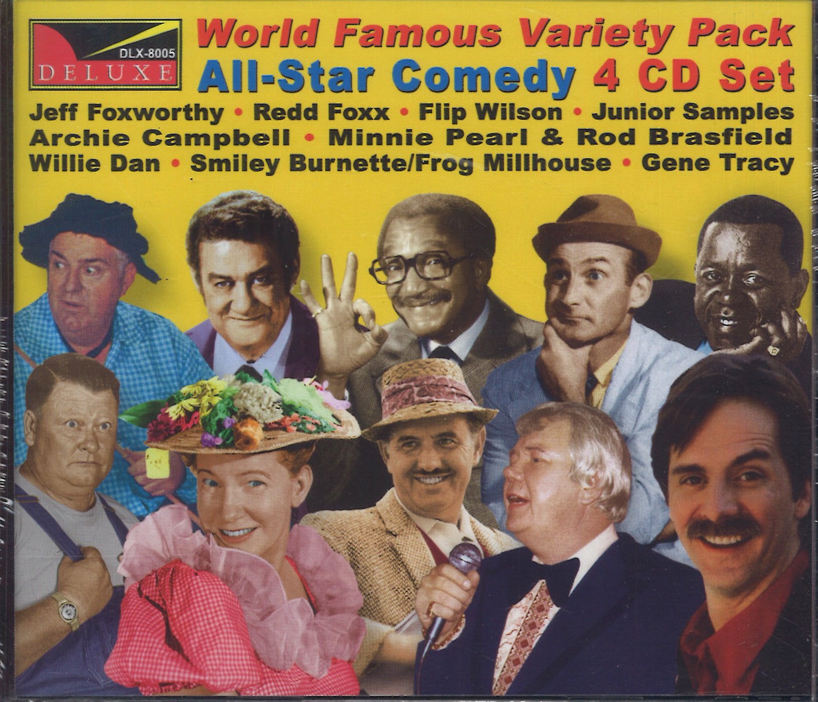 Various Artists World Famous Variety Pack Comedy: 4 CD Set