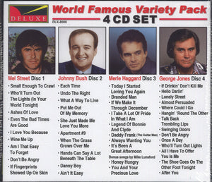 Various Artists World Famous Variety Pack Country 1: 4 CD Set