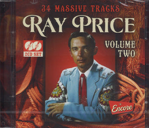 Ray Price 34 Massive Tracks Volume Two: 2 CD Set
