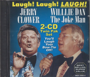 Jerry Clower & Willie Dan Laugh! Laugh! Laugh!: 2 CD Set