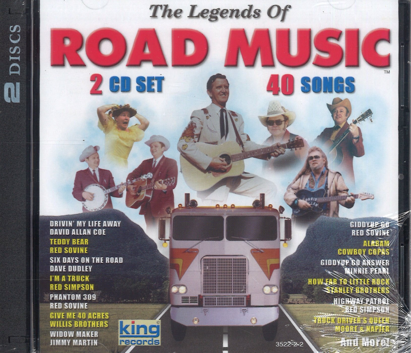 Various Artists The Legends Of Road Music: 2 CD Set