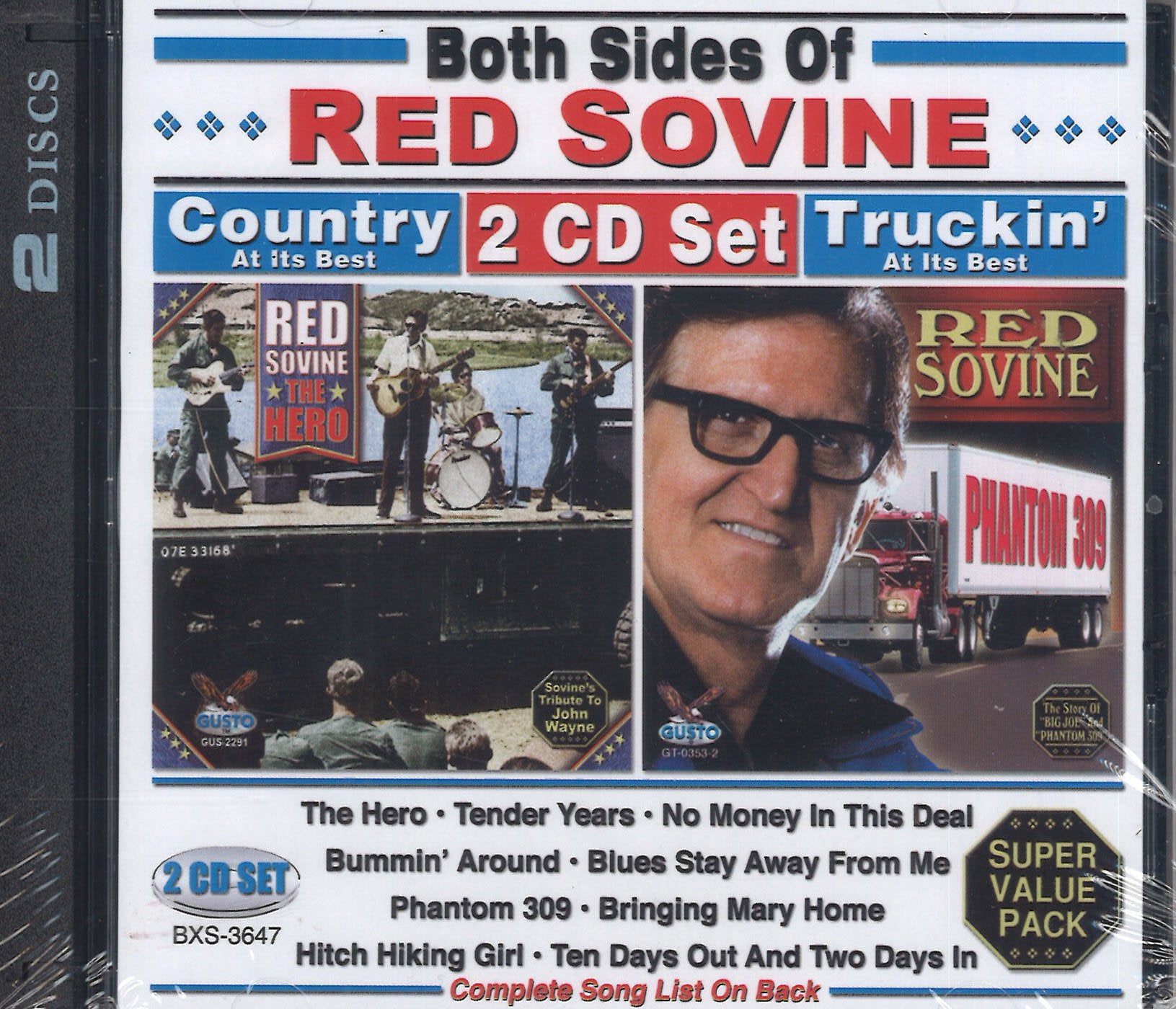 Both Sides Of Red Sovine: 2 CD Set