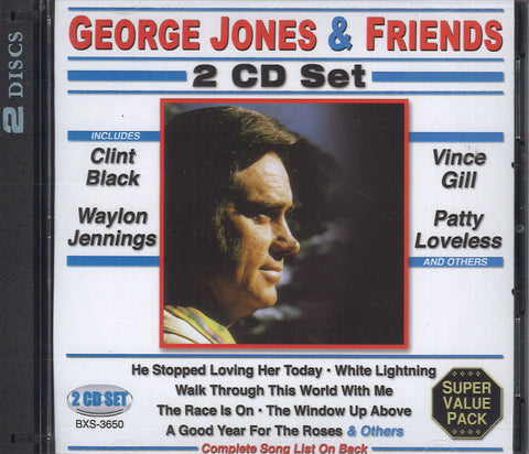 George Jones & Friends: 2 CD Set