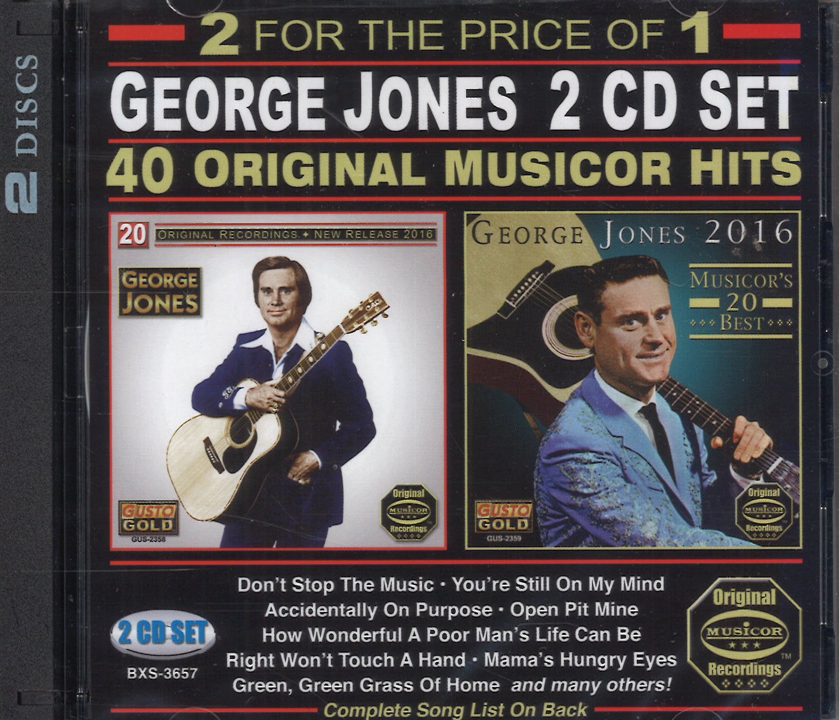 George Jones: 2 CD Set