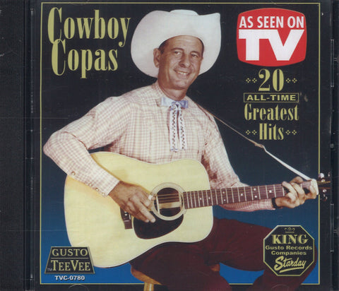 Cowboy Copas 20 All-Time Greatest Hits