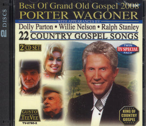 Porter Wagoner Best Of Grand Old Gospel: 2 CD Set