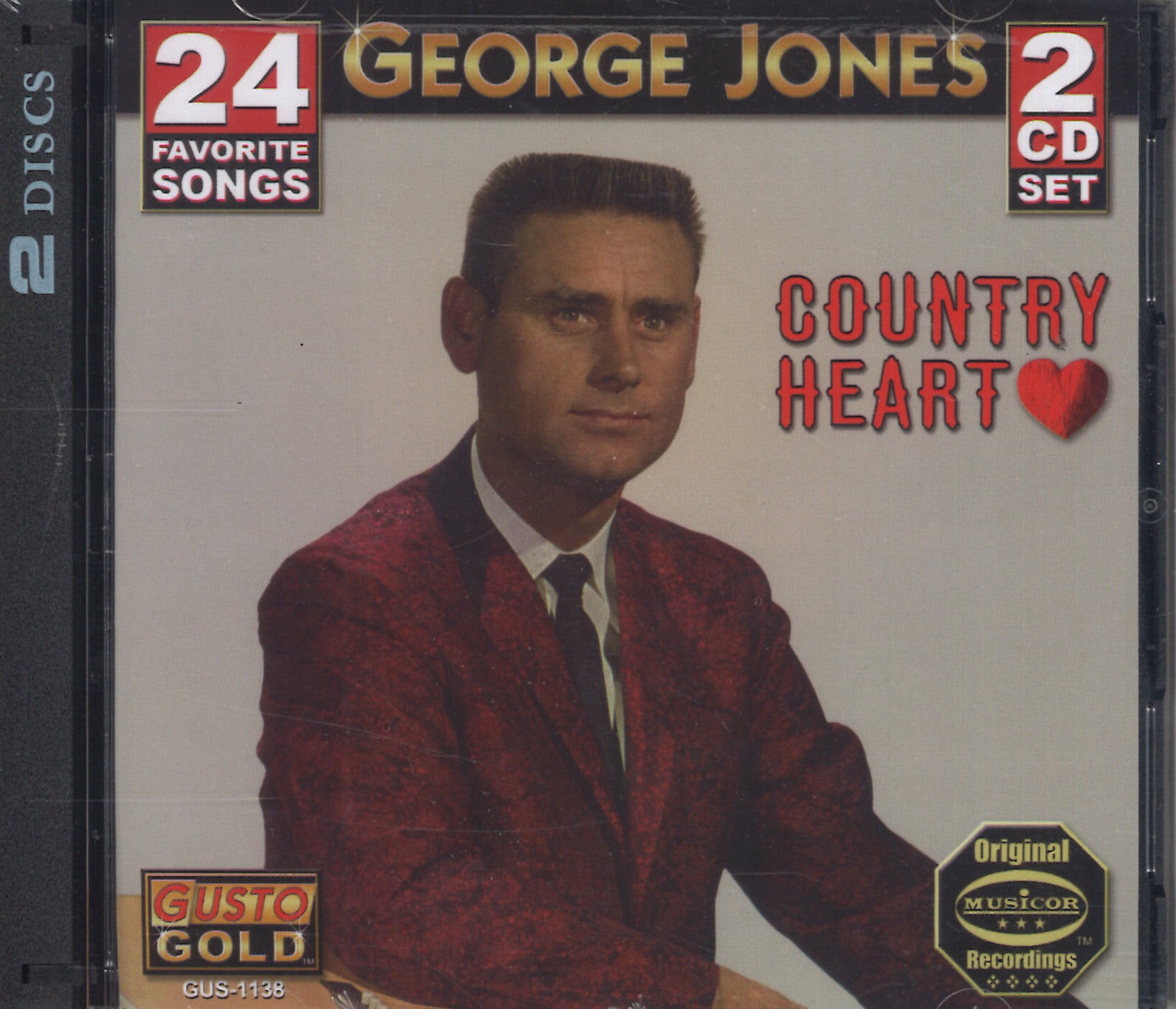 George Jones Country Heart: 2 CD Set
