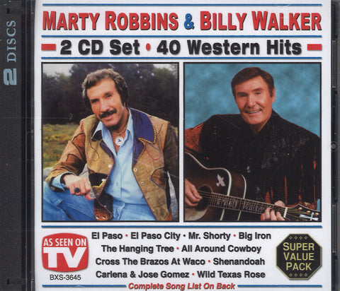 Marty Robbins & Billy Walker: 2 CD Set