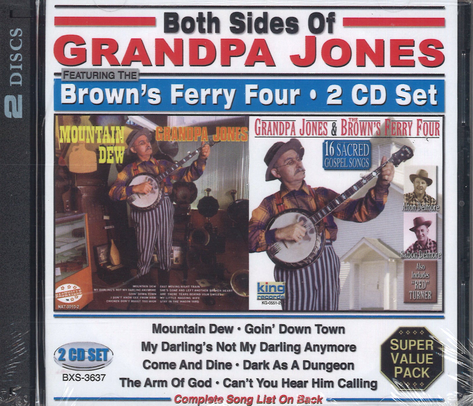 Both Sides Of Grandpa Jones: 2 CD Set