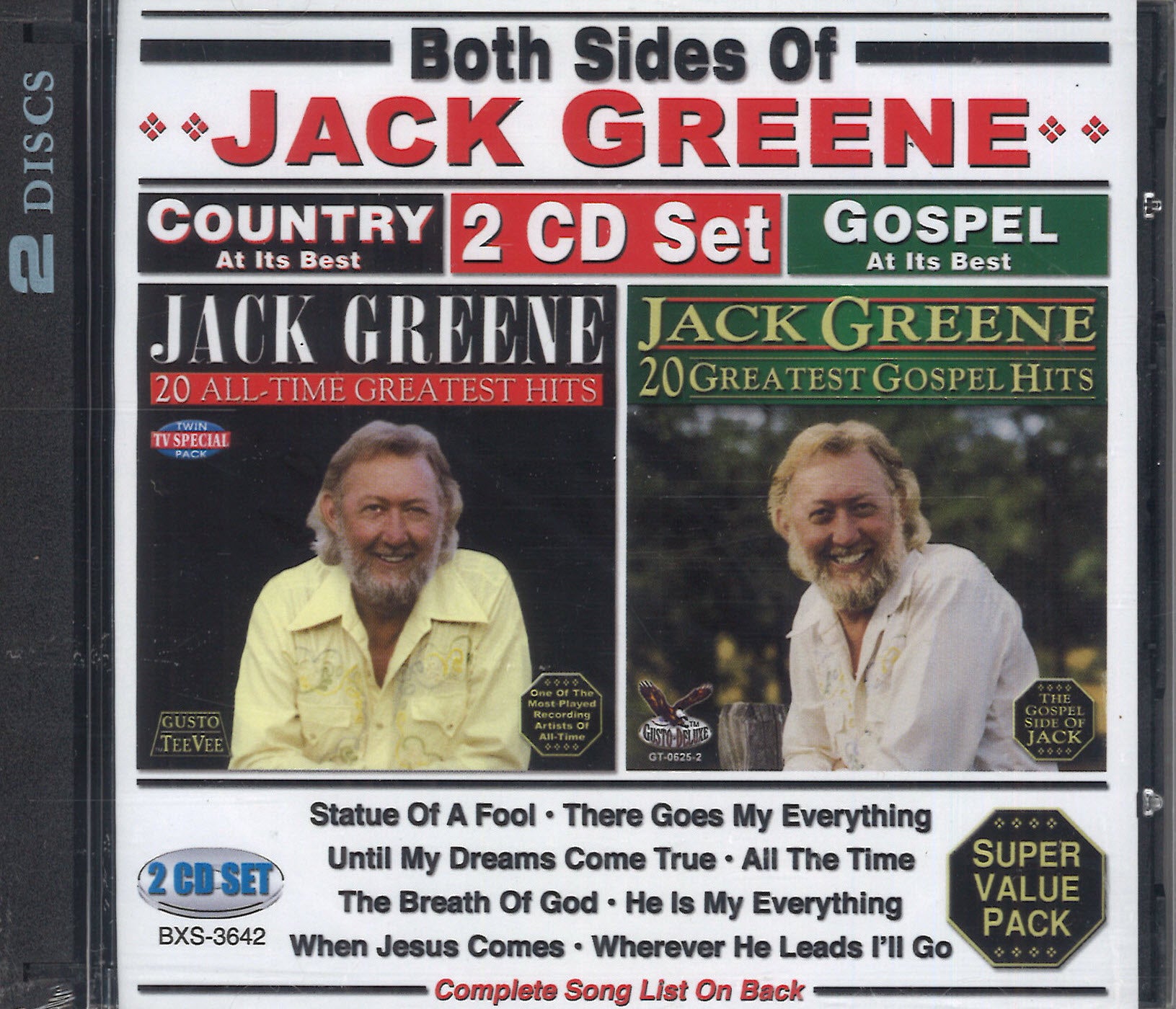 Both Sides Of Jack Greene: 2 CD Set