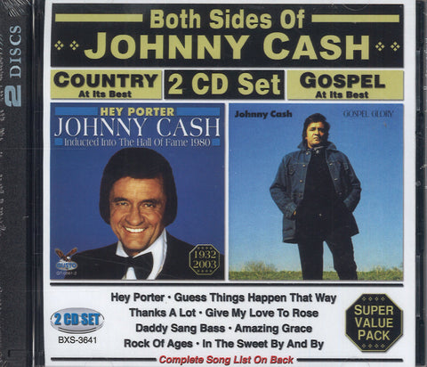 Both Sides Of Johnny Cash: 2 CD Set