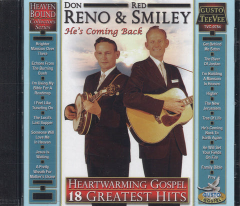 Reno & Smiley Heartwarming Gospel - 18 Greatest Hits