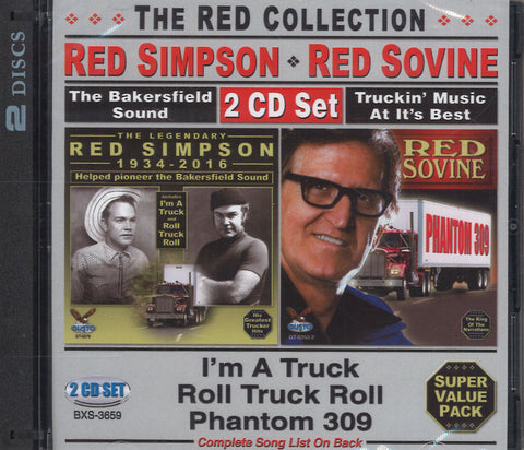 Red Sovine & Red Simpson The Red Collection: 2 CD Set