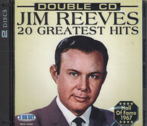 Jim Reeves 20 Greatest Hits: 2 CD Set