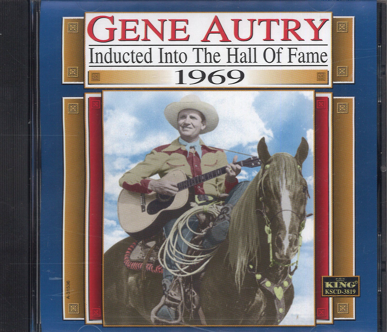 Gene Autry Inducted Into The Hall Of Fame 1969