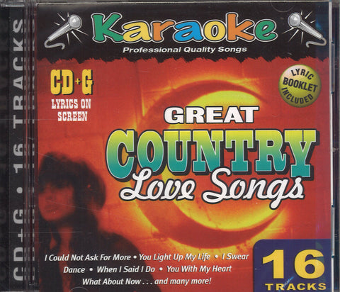 Karaoke Great Country Love Songs