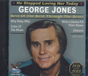 George Jones Best Of The Best Through The Years
