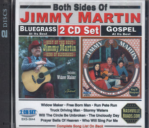 Both Sides Of Jimmy Martin: 2 CD Set